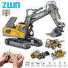 2.4G Remote Control Excavator with Lights and Sound Effects
