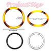 Set of Round Purse Handles for Bag Making (PVC)