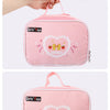 Wooden Pretend Play Makeup Set with Dressing Table & Makeup Bag