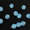 Fine Flashing Resin Beads, Round Loose Beads for Jewelry Making