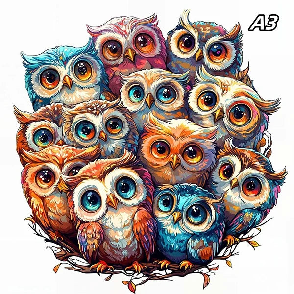 Wooden Animal Jigsaw Puzzle for Kids and Adults
