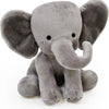 Soft Gray Elephant Plush Toy – Cuddly Stuffed Animal