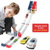 DIY Catapult Racing Car Track Set