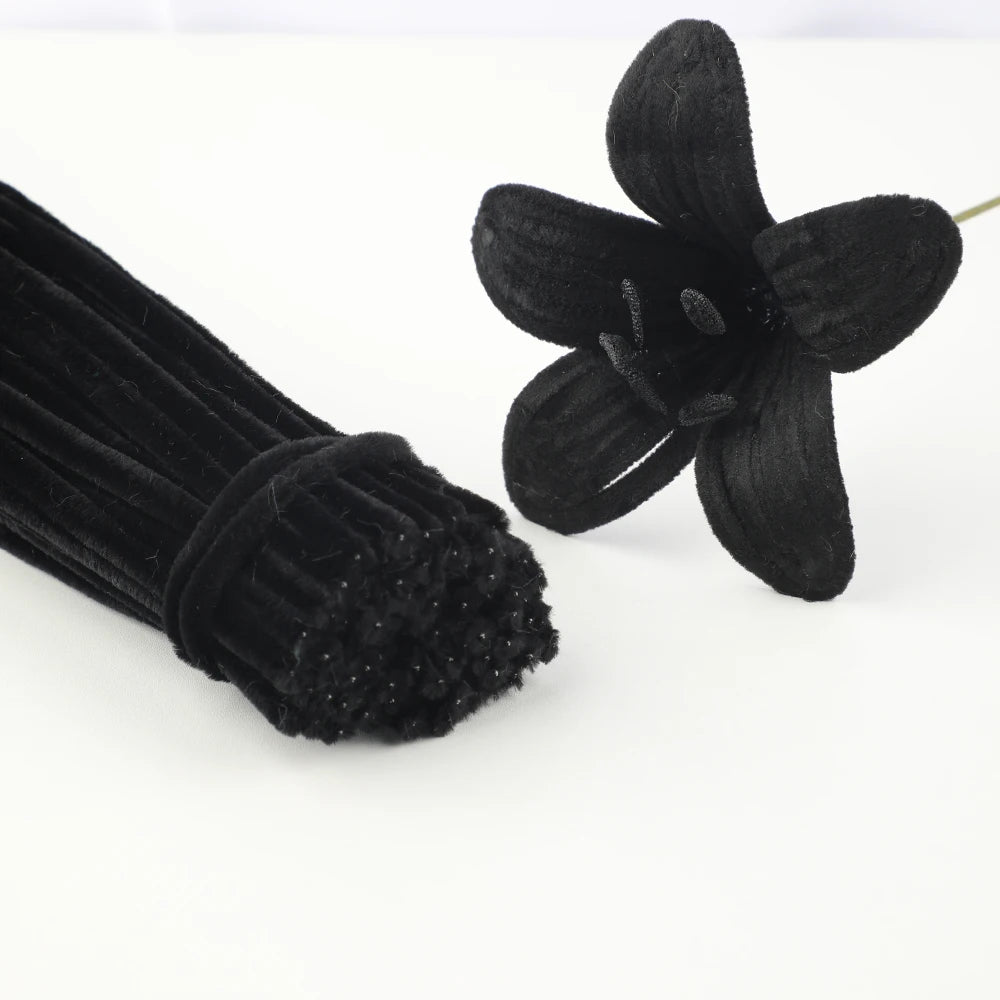 Chenille Pipe Cleaners for Crafts – 100 Pack