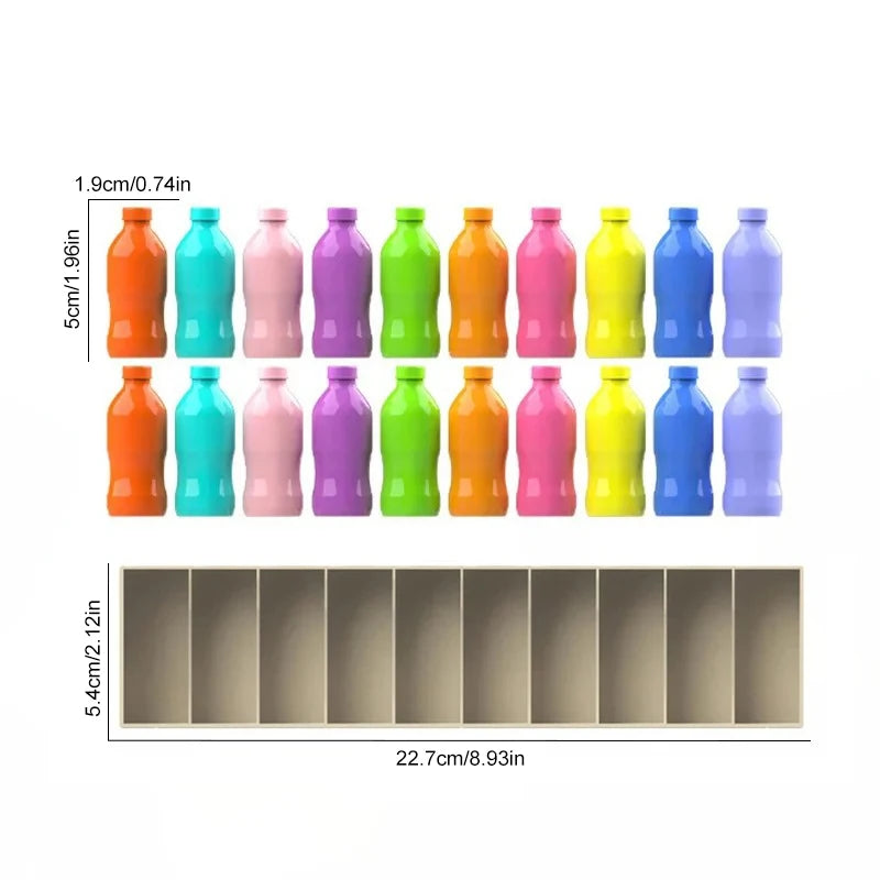 Memory & Logic Bottle Guessing Game for Kids