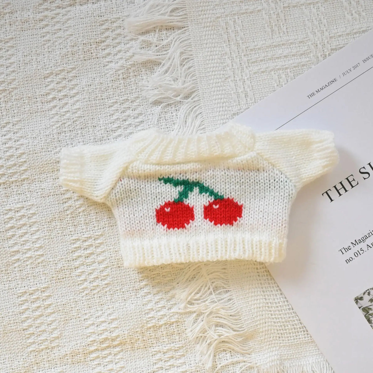 Cozy Knit Sweater for 20cm Dolls