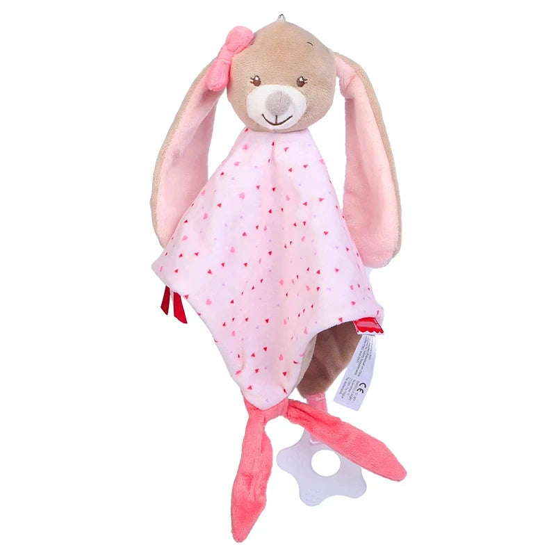 Cuddly Elephant Baby Comforter with Teether & Rattle