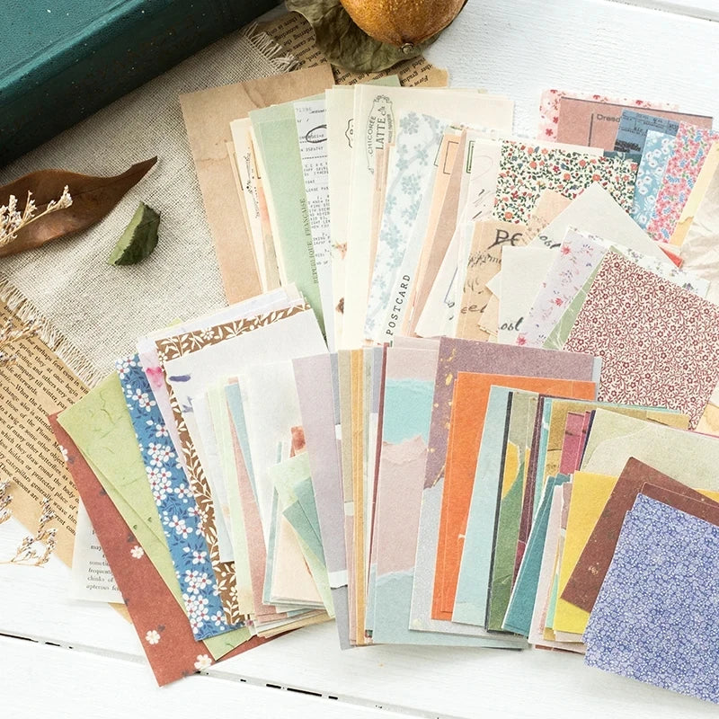 Vintage Collage Paper Pack for Scrapbooking & Journaling