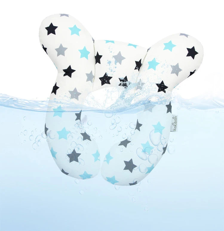 Soft U-Shaped Baby Head and Neck Support Pillow for Car Seat Travel