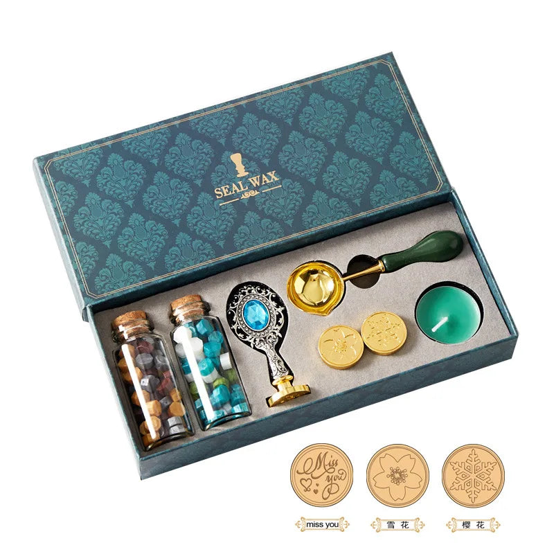 Celestial Wax Seal Stamp Kit for Invitations & Crafts