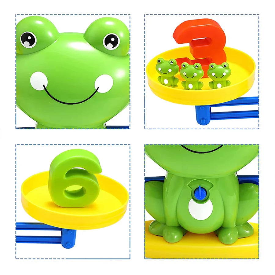 Frog Balance Math Game for Kids – Early Learning Addition & Subtraction Toy