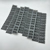 A collection of replacement keyboard contact strips for Yamaha digital pianos, arranged in multiple rows.