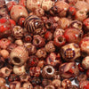 Natural Wooden Beads Assortment for Jewelry Making