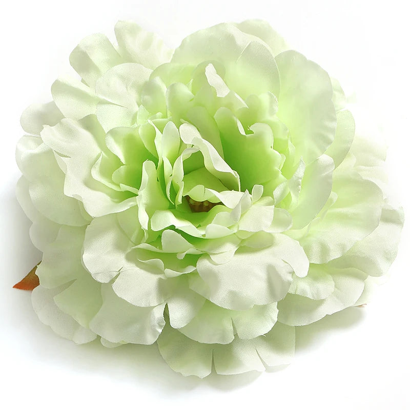 Silk Peony Artificial Flower Heads for Crafts and Home Decor