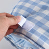 Plaid Toddler Nap Mat with Minky Pillow - Roll-Up Design for Daycare & Travel