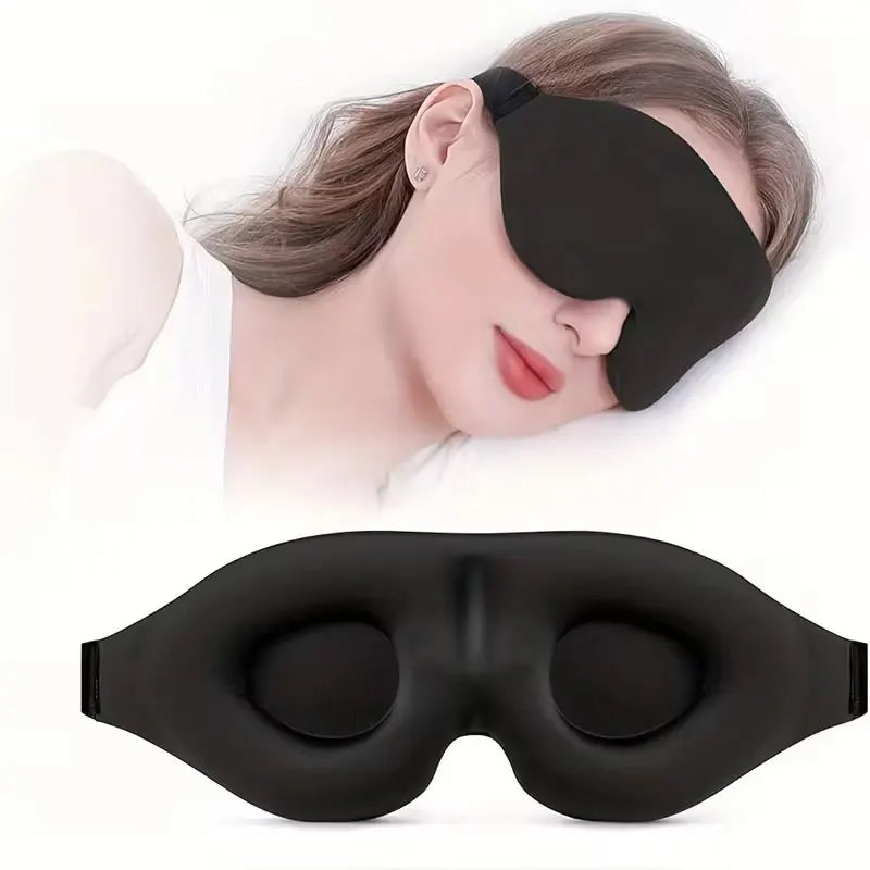 3D Contoured Sleep Mask for Total Light Blocking