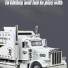 Realistic Die-Cast Peterbilt 389 Truck with Sound & Light