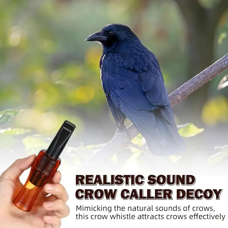 Tactical Crow Caller Whistle for Hunting and Wildlife Observation