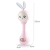 Musical Rabbit Rattle and Teether Toy for Babies
