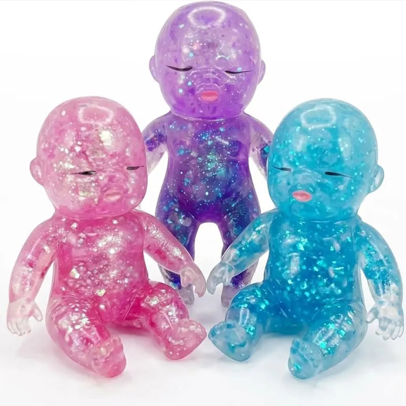 Glitter Squishy Stress Relief Toy