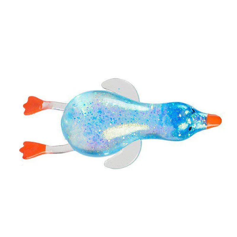 Glitter Squeeze Stress Relief Duck Toy