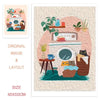 Black Cat & Plant Paint by Numbers Kit
