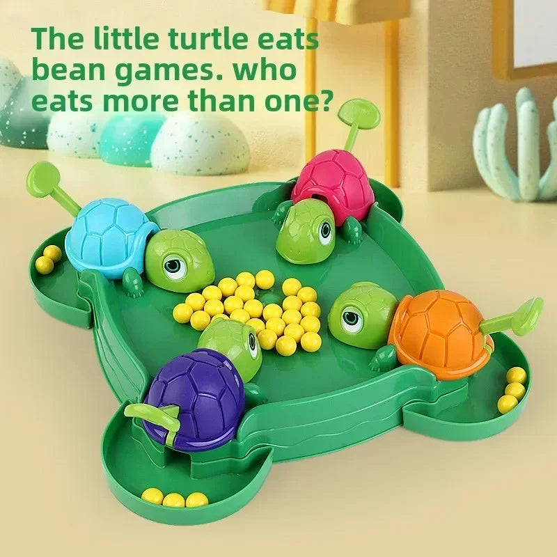 Turtle Eat Beans Board Game for Kids & Families