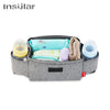 Insulated Diaper Bag with Thermal Bottle Pouch