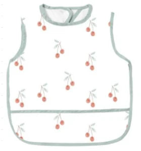 Waterproof Baby Full-Coverage Feeding Bib with Long Sleeves