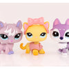 Realistic Mini Animal Figurine Set - Dogs, Cats & Fox