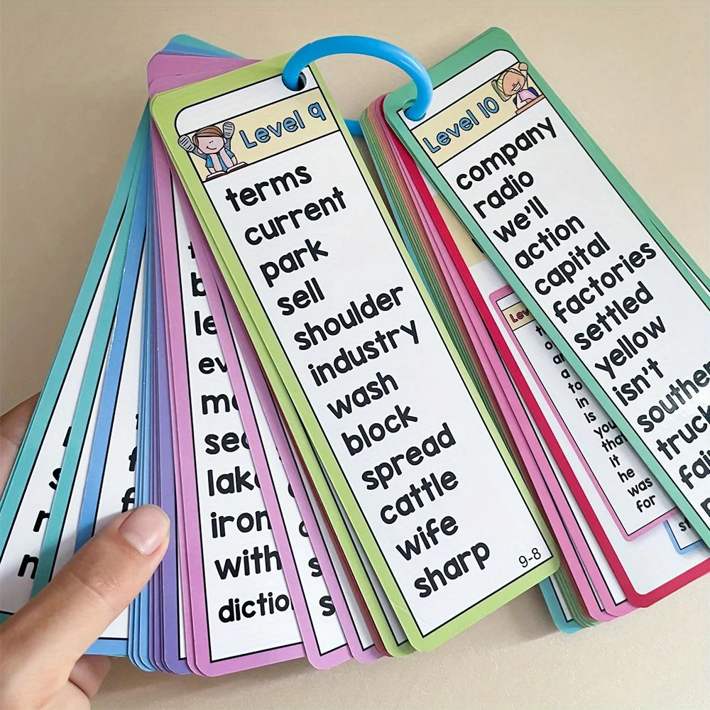 1000 Sight Words Flash Cards for Kids Learning Set