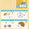 Reusable Magic Tracing Workbook for Kids with Pen and Eraser