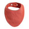 Soft Cotton Muslin Baby Bibs with Absorbent Gauze