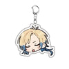 Acrylic keychain set featuring characters Isagi, Bachira, and Kunigami from Blue Lock