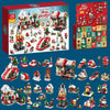24-Day Christmas Advent Calendar with DIY Tree & Train Set