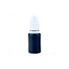 A small, dark blue roller stamp with a white cap used for math practice.