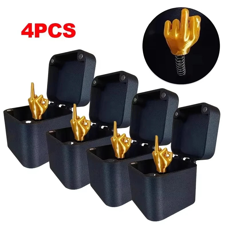 Funny Middle Finger Prank Gift Box - Hilarious Gag Gift for Birthdays, Christmas & More