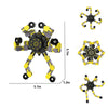Deformable Metal Fidget Spinner Robot Toy