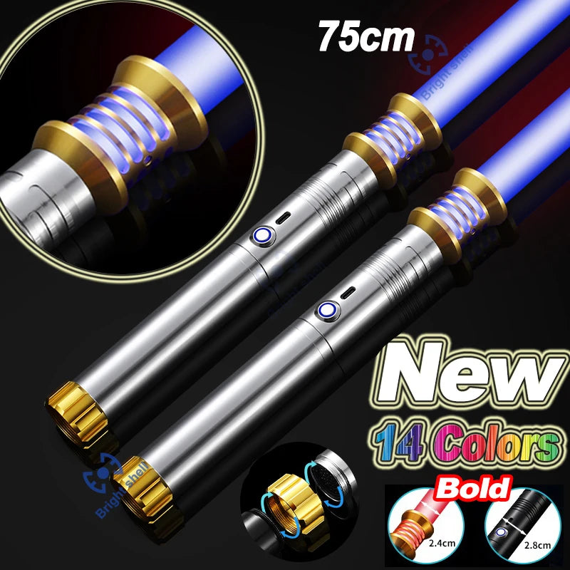 RGB Color-Changing Lightsaber with Sound Effects