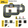 Magnetic Road Building Blocks Set with Race Track
