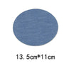 Iron-On Denim Patches for Jeans Repair & DIY Crafts