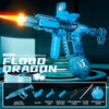 Electric Water Gun with Long-Range Shooting and Light Effects
