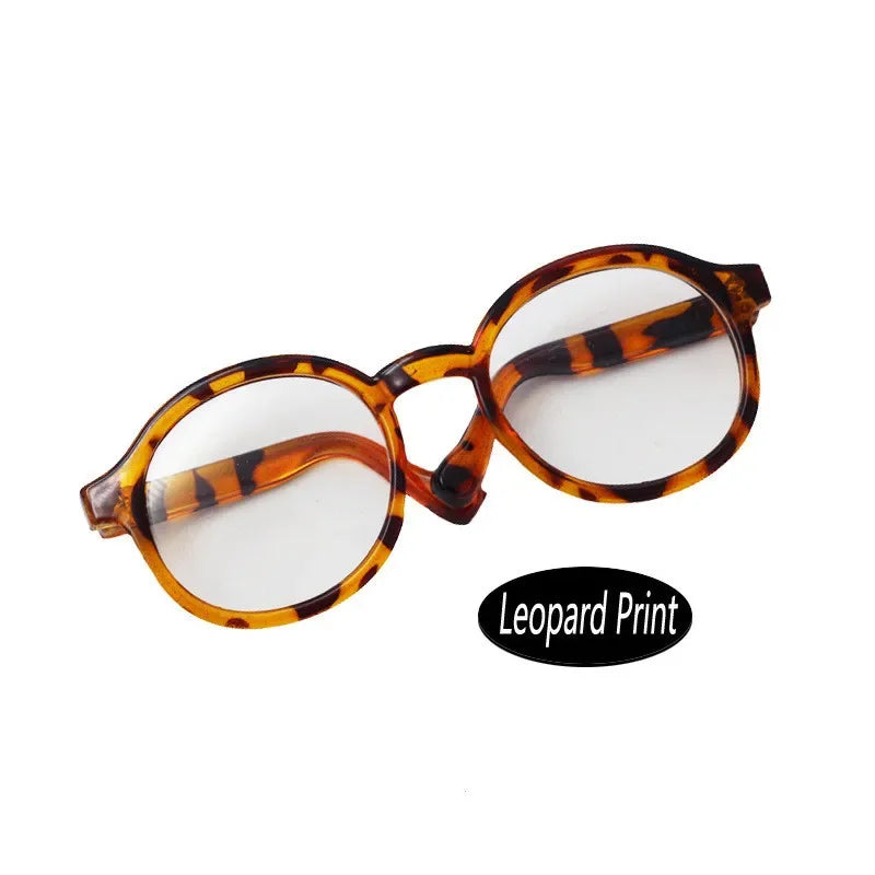 Transparent Plastic Sunglasses for Labubu Dolls (15cm/20cm)