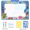 Magic Water Drawing Mat with Fluorescent Pens for Kids