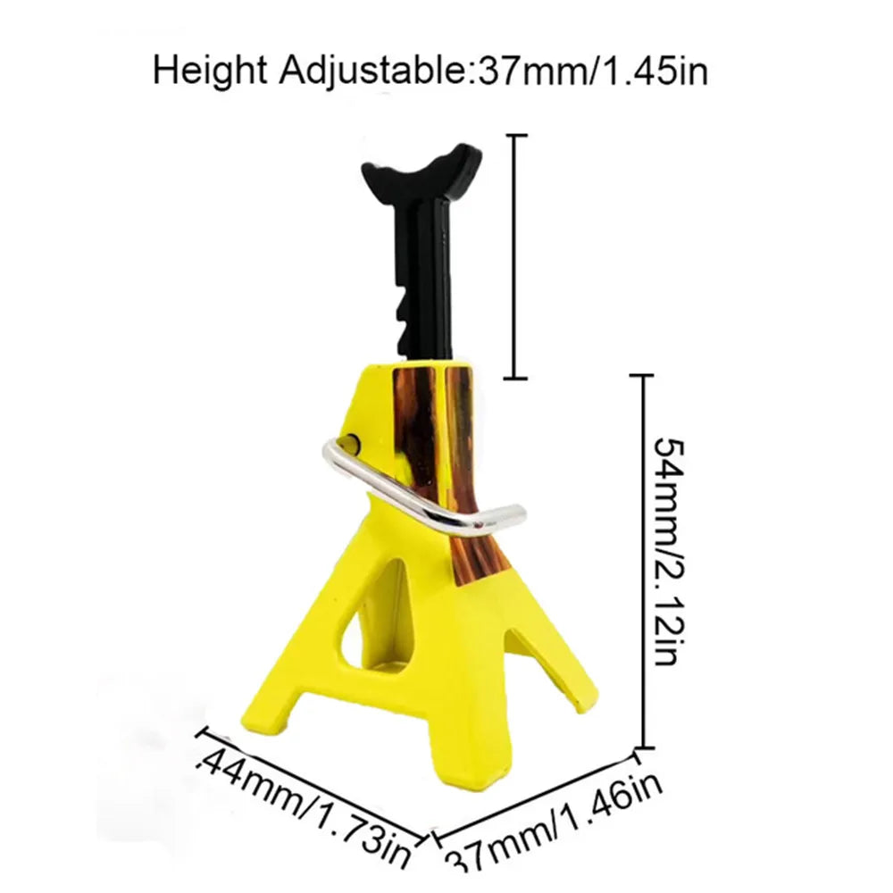 6-Ton Metal Jack Stands for 1/10 Scale RC Crawlers and Trucks