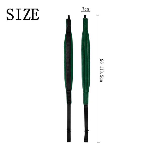 Adjustable Accordion Shoulder Straps with Soft Velvet Padding