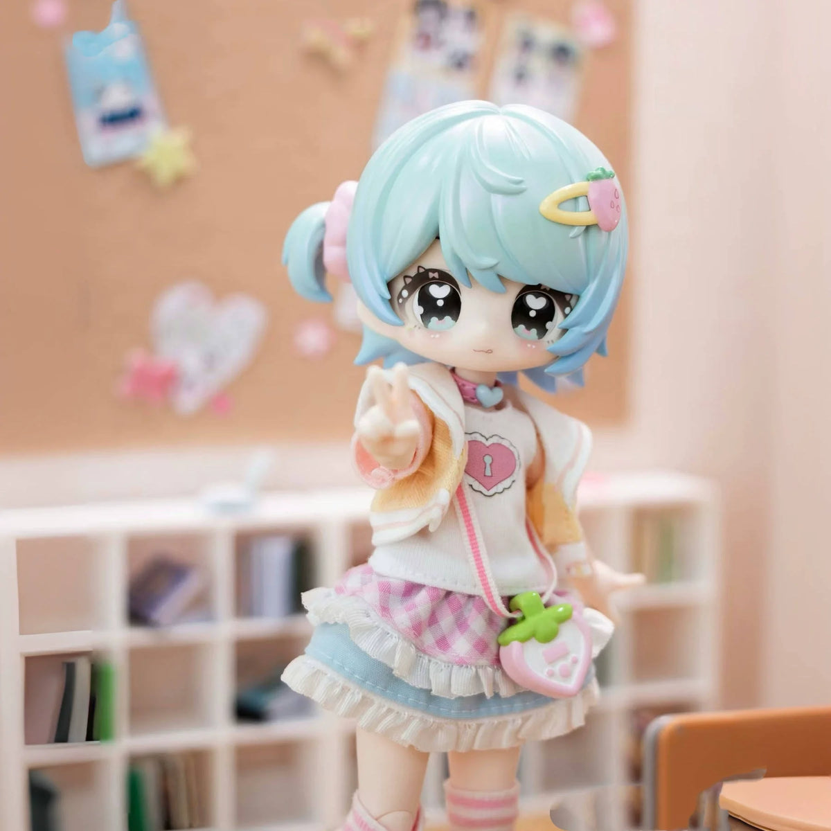 Anime-Style Collectible Figurine for Display