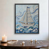 DIY Pearl Gem Painting Kit for Adults | 30x40cm Unframed Canvas Wall Art