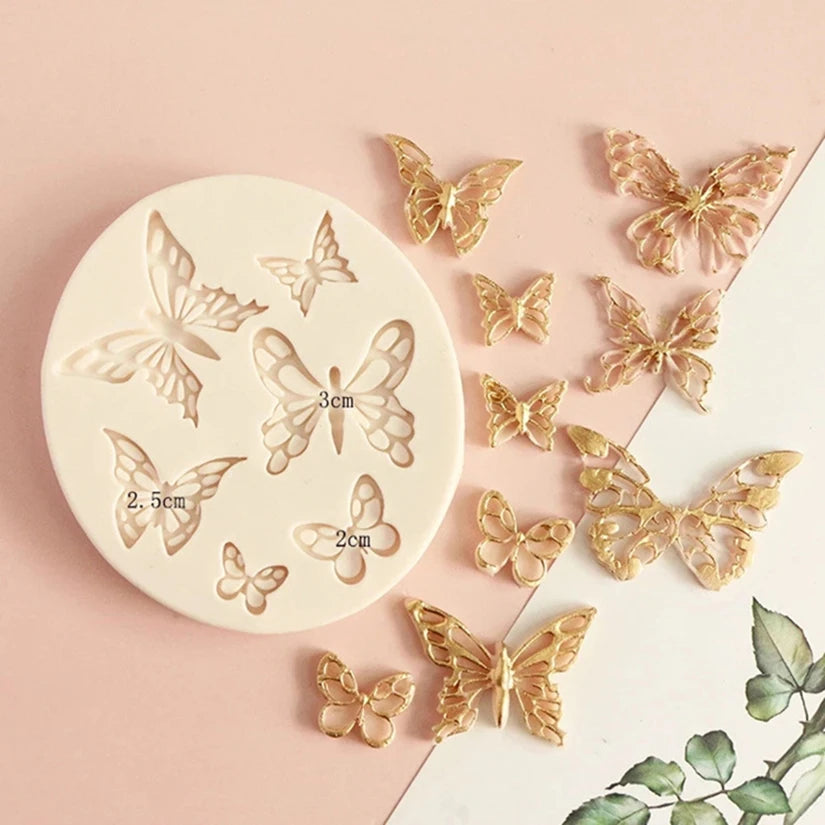 Butterfly Silicone Cake Mould for Fondant & Chocolate Decorating