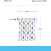 Reusable Wet & Dry Diaper Storage Bags with Double Zipper